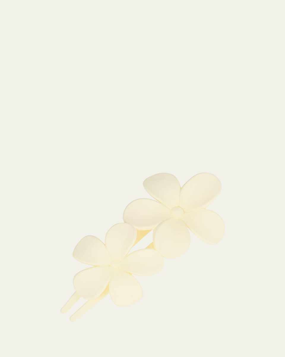 Carmel Floral Pinch Clip